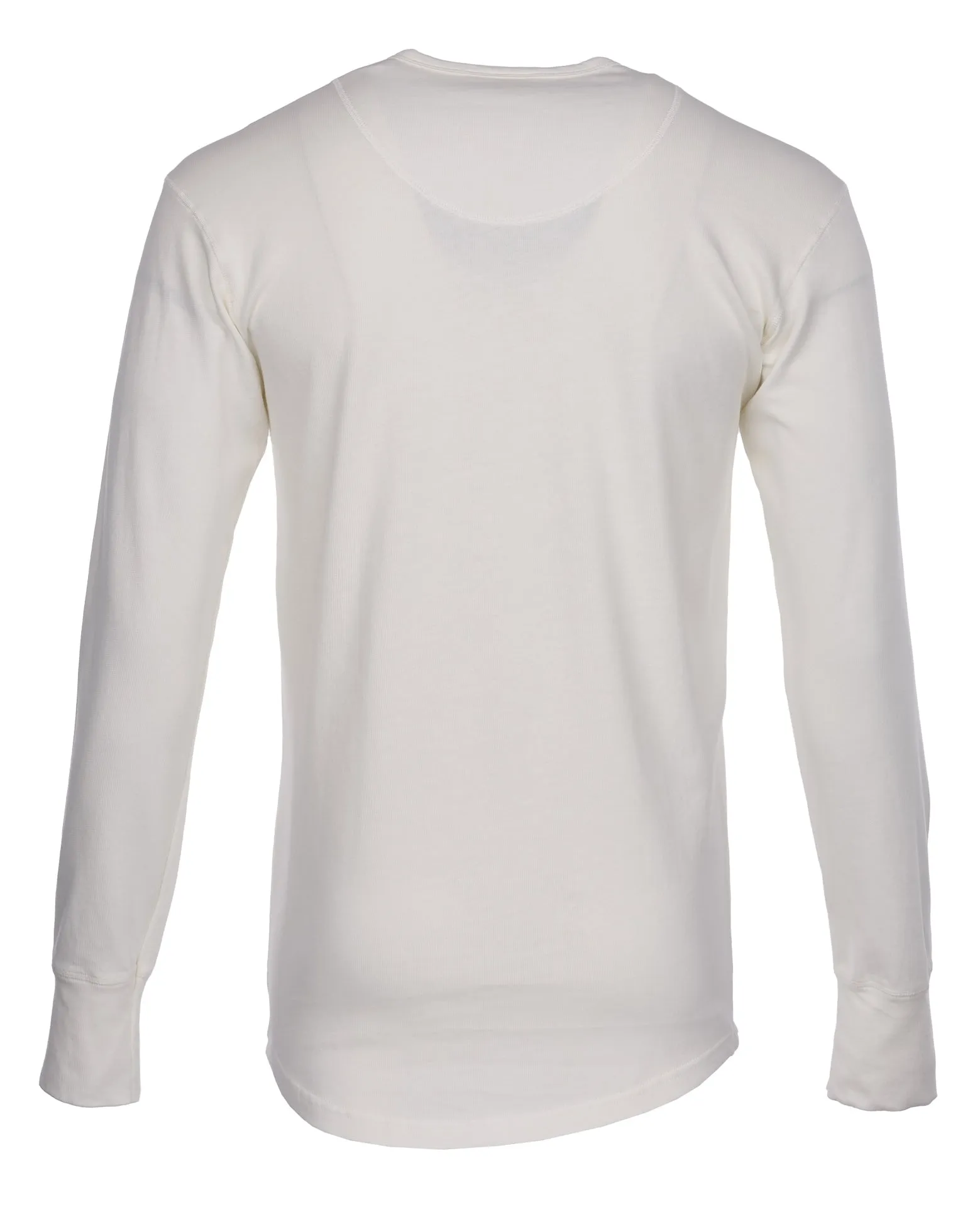 1927 Henley Shirt Long Sleeve, Ecru - Pike Brothers