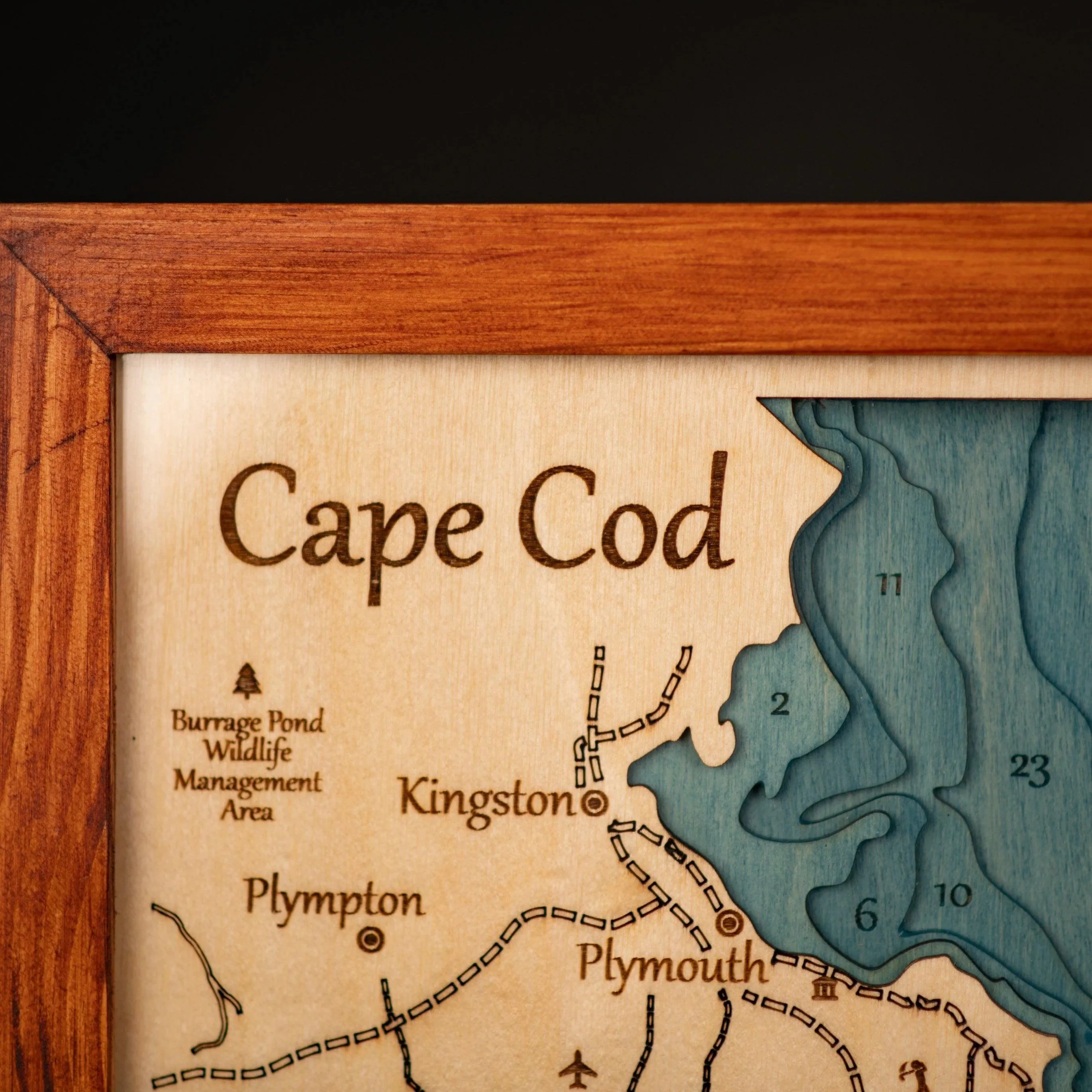 3D CAPE COD MAP