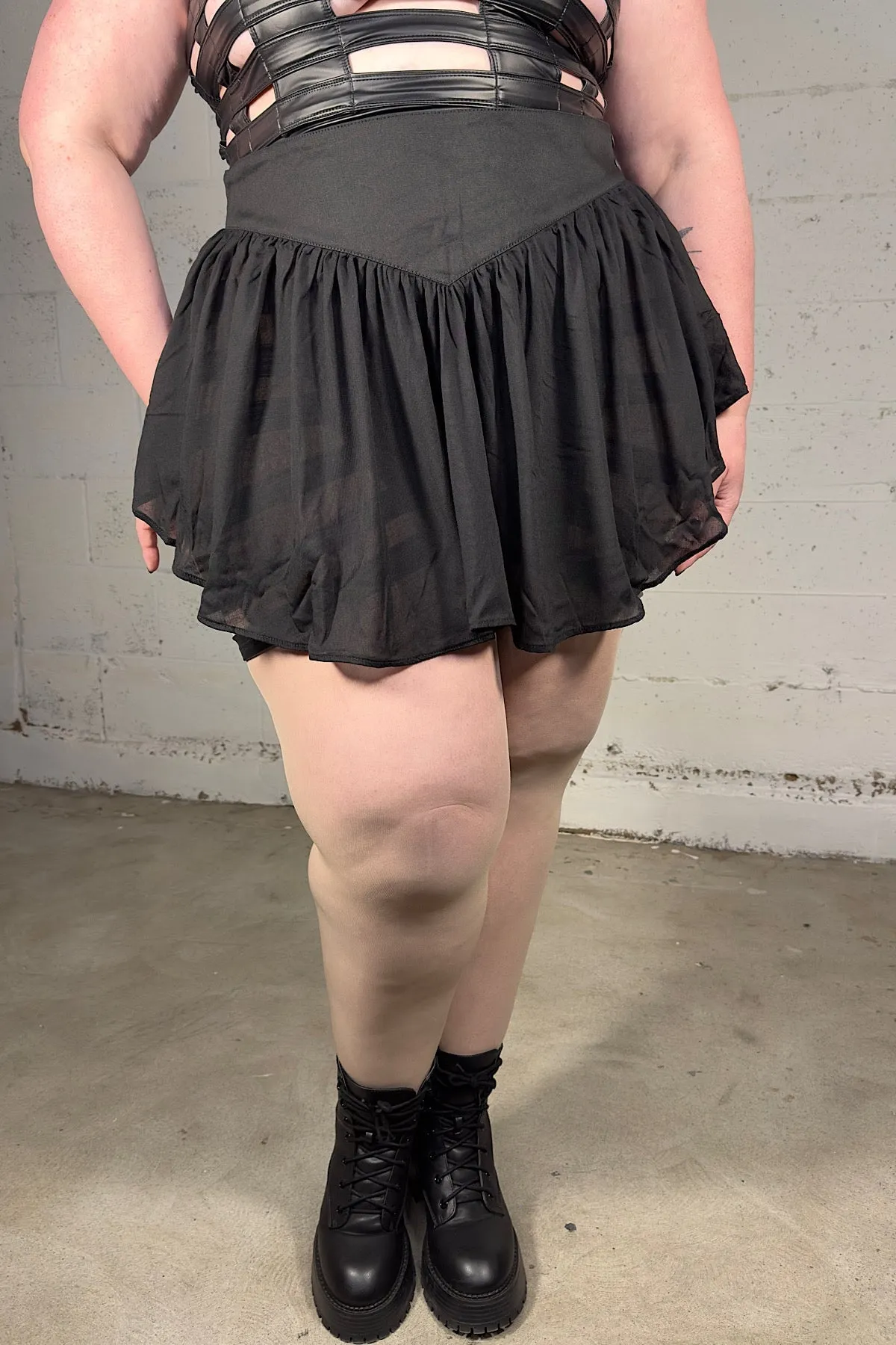 5D x Stellar Dust Hemera Mini Skirt - rayon