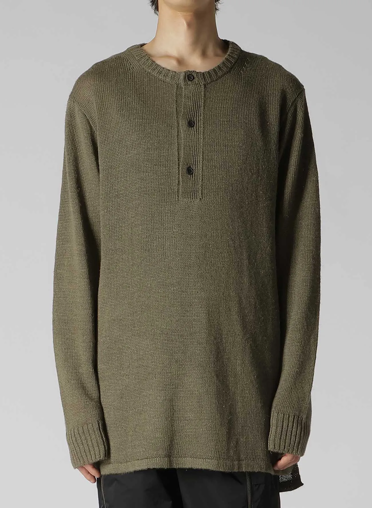 ACRYLIC HEMP HENRY LONG PULLOVER