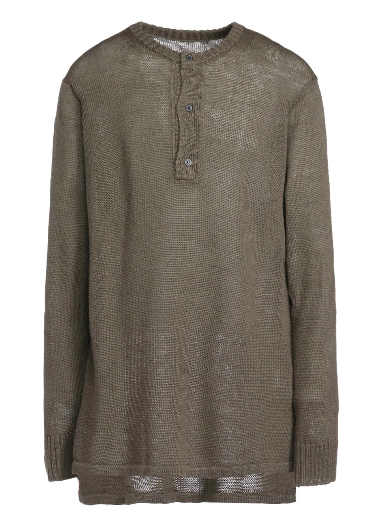 ACRYLIC HEMP HENRY LONG PULLOVER