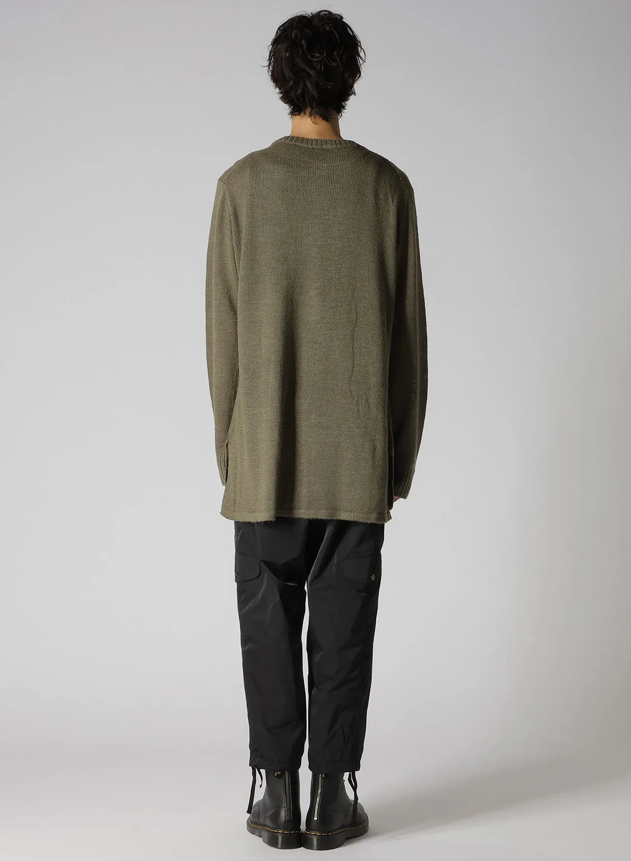 ACRYLIC HEMP HENRY LONG PULLOVER