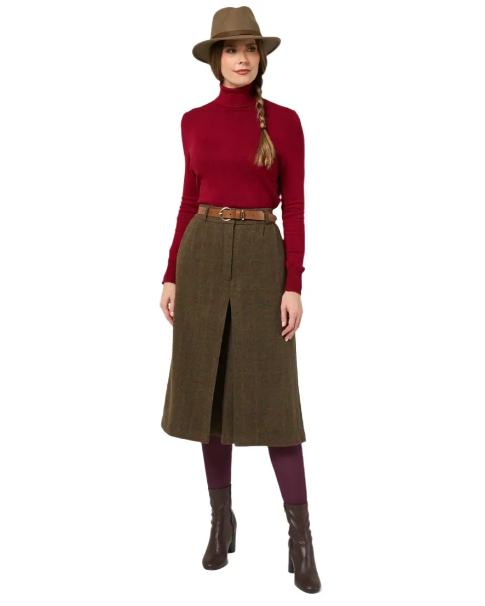 Alan Paine Surrey Ladies Tweed Culottes