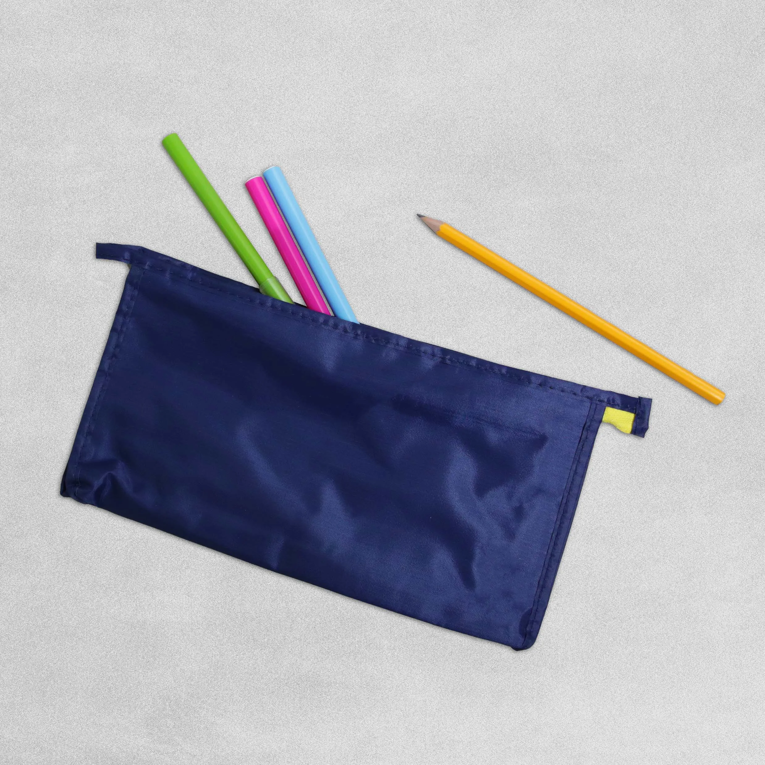 Blue & Yellow Pencil Case