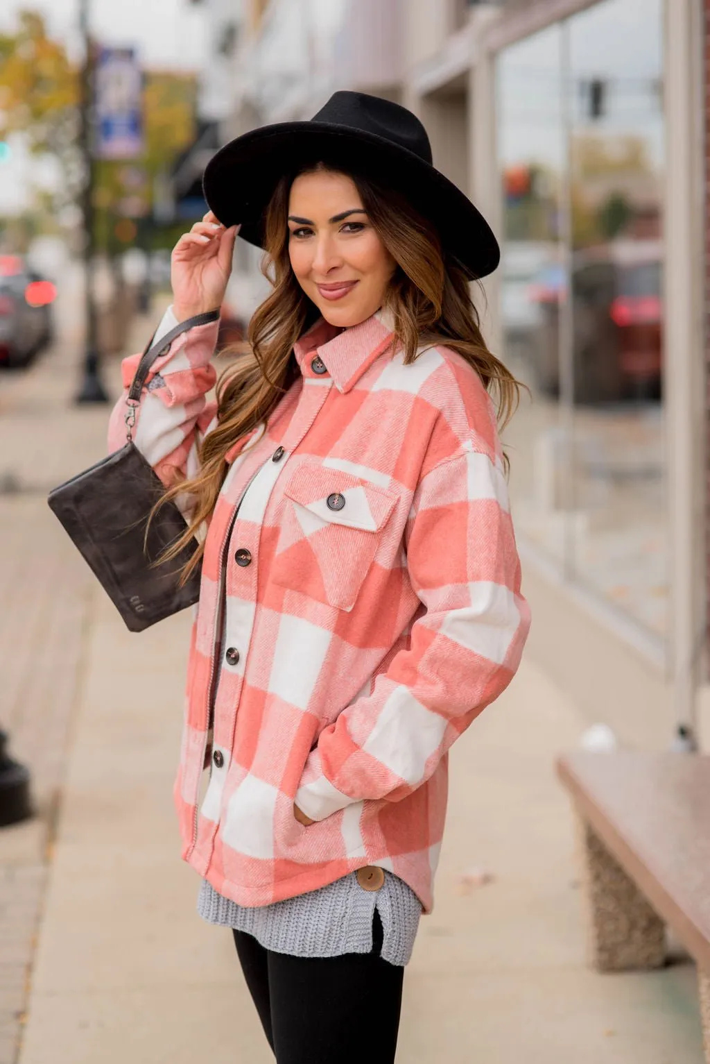 Bold Plaid Shacket