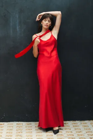 Bonnie Dress in Red