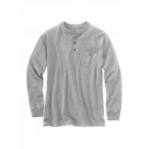 Carhartt&#x20;K128&#x20;Pocket&#x20;Henley&#x20;T-shirt&#x20;Long&#x20;Sleeves