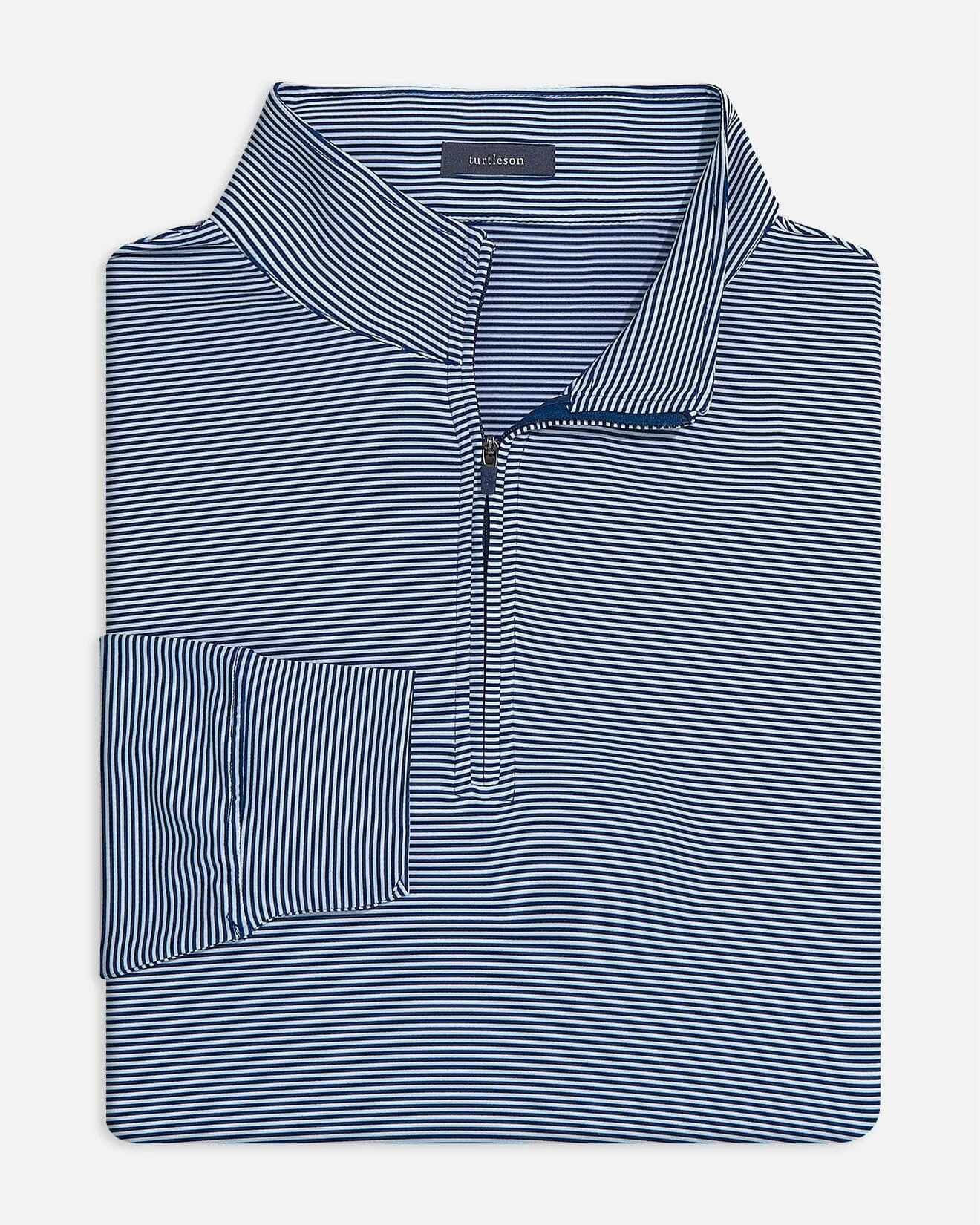 Carter Stripe Quarter-Zip Pullover