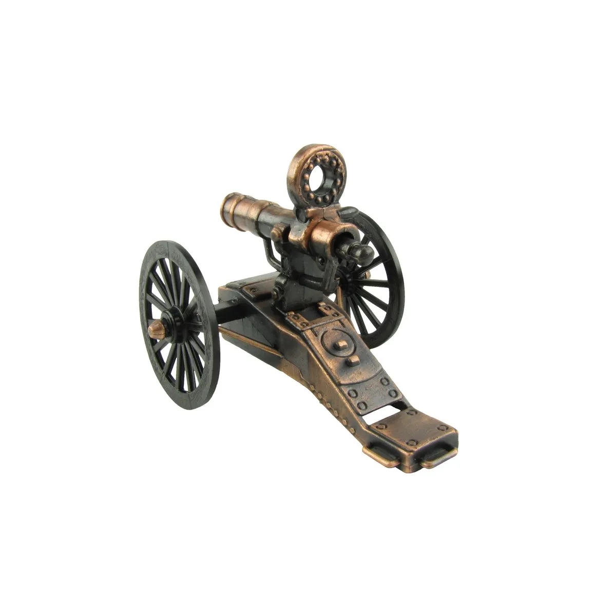 Civil War Era Miniature Die Cast Gatling Gun Pencil Sharpener