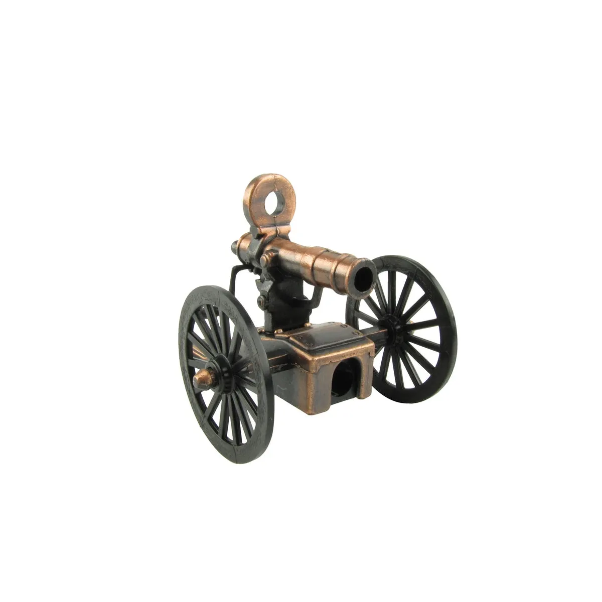 Civil War Era Miniature Die Cast Gatling Gun Pencil Sharpener