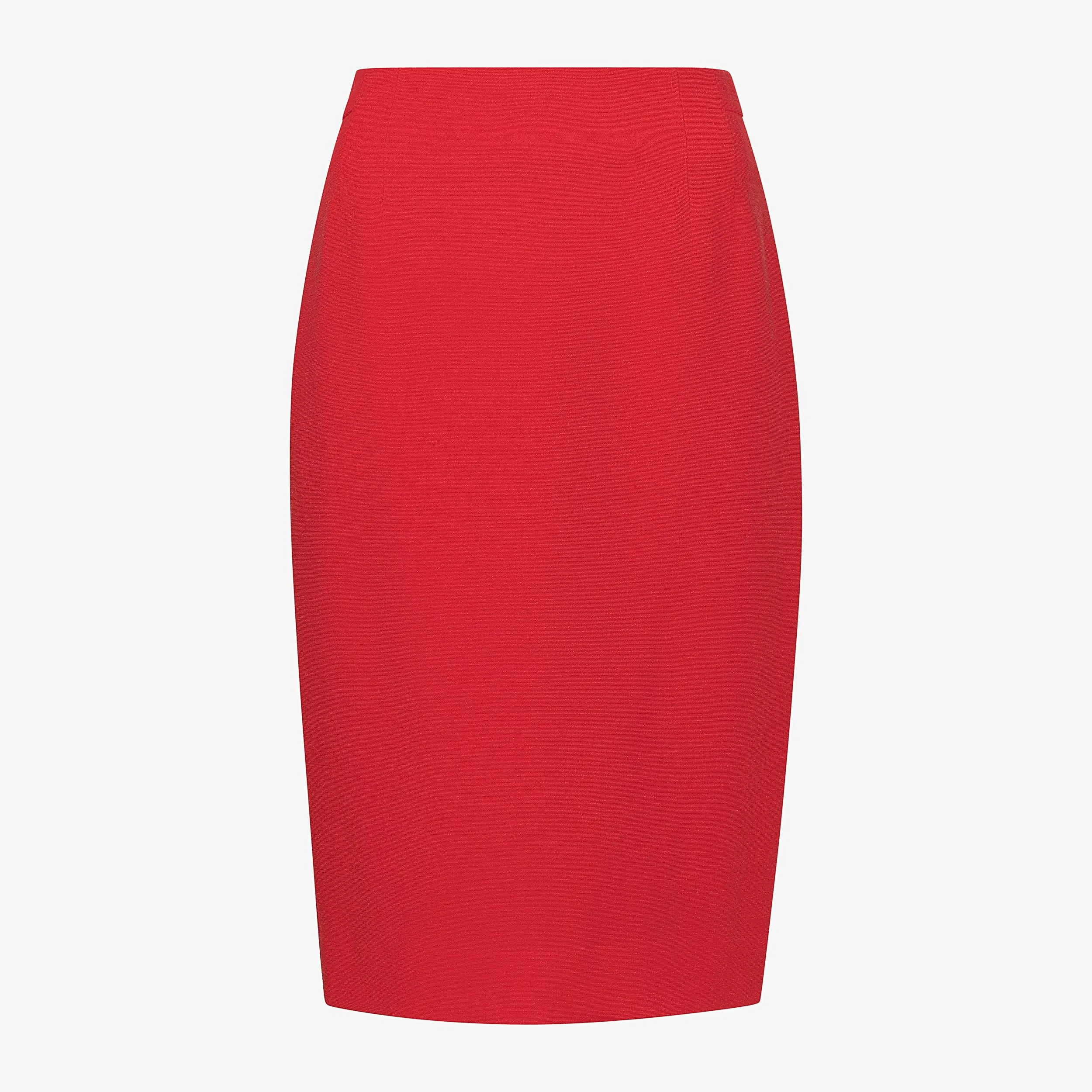 Cobble Hill Skirt - Slubbed Weave :: Poppy