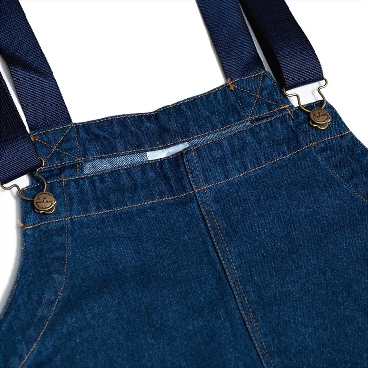 Cookman Fisherman's Bib Overall - Denim : Navy