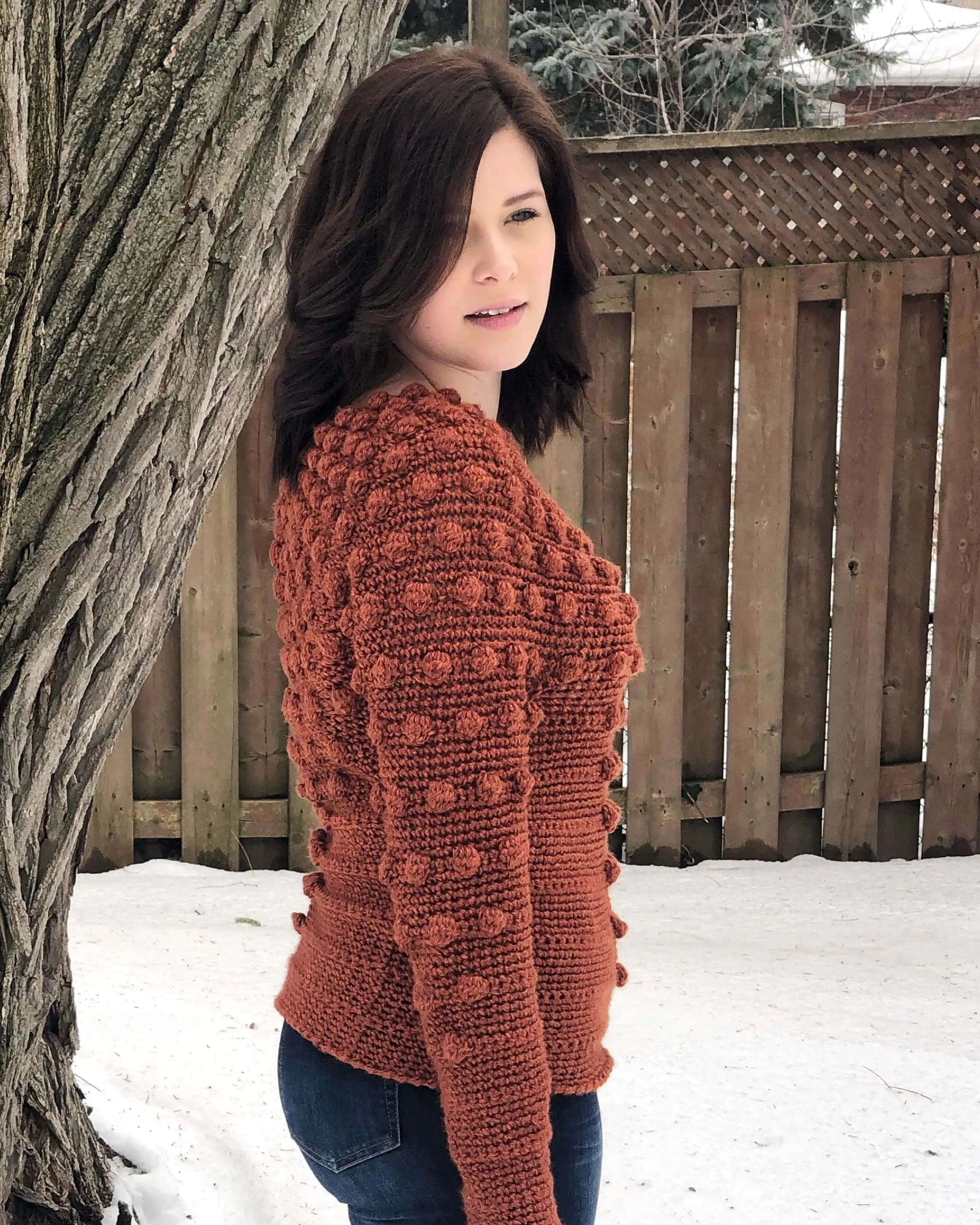 Crochet Kit - Cascading Bobbles Sweater