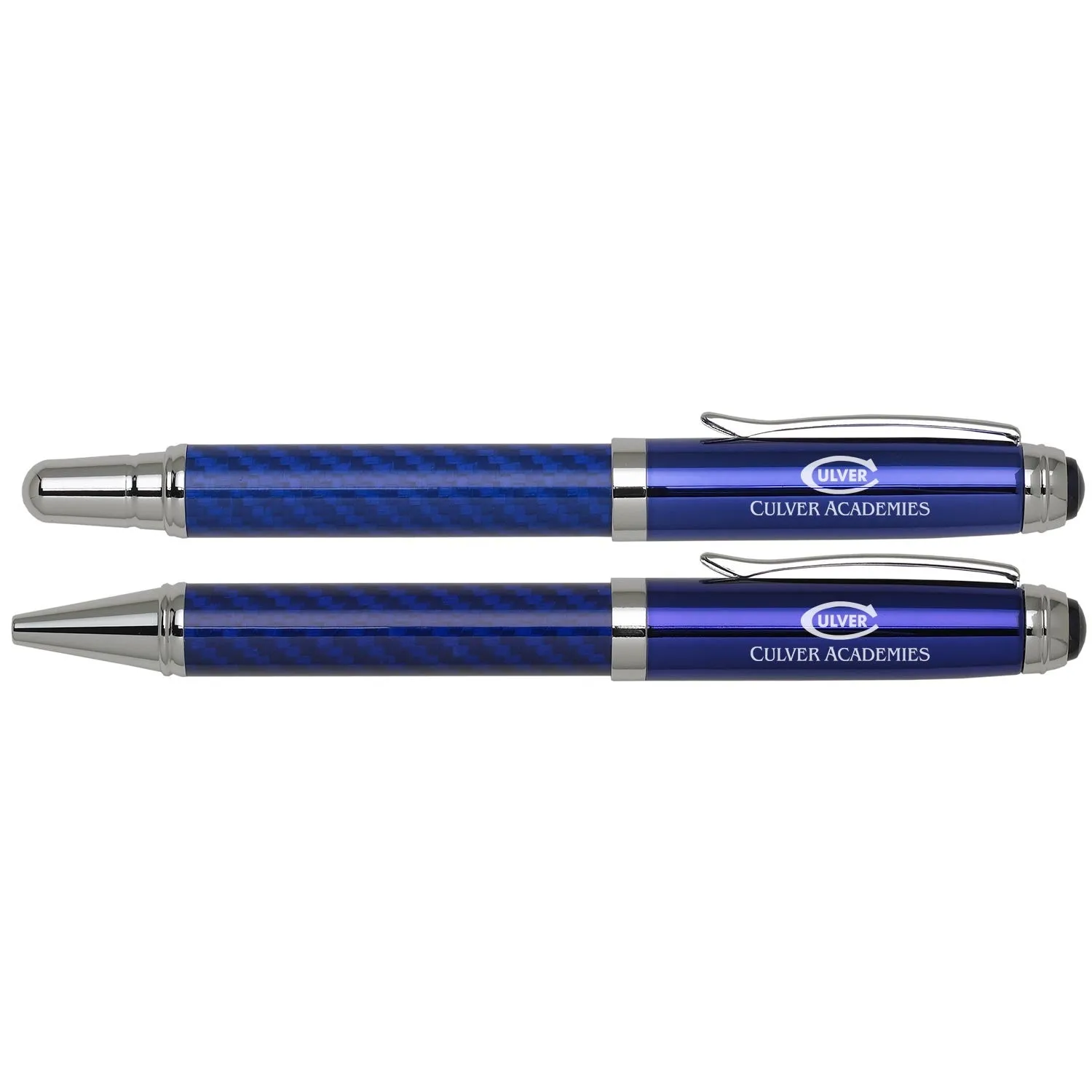 Culver Carbon Fiber Pen & Pencil Set - Maroon, Black or Blue