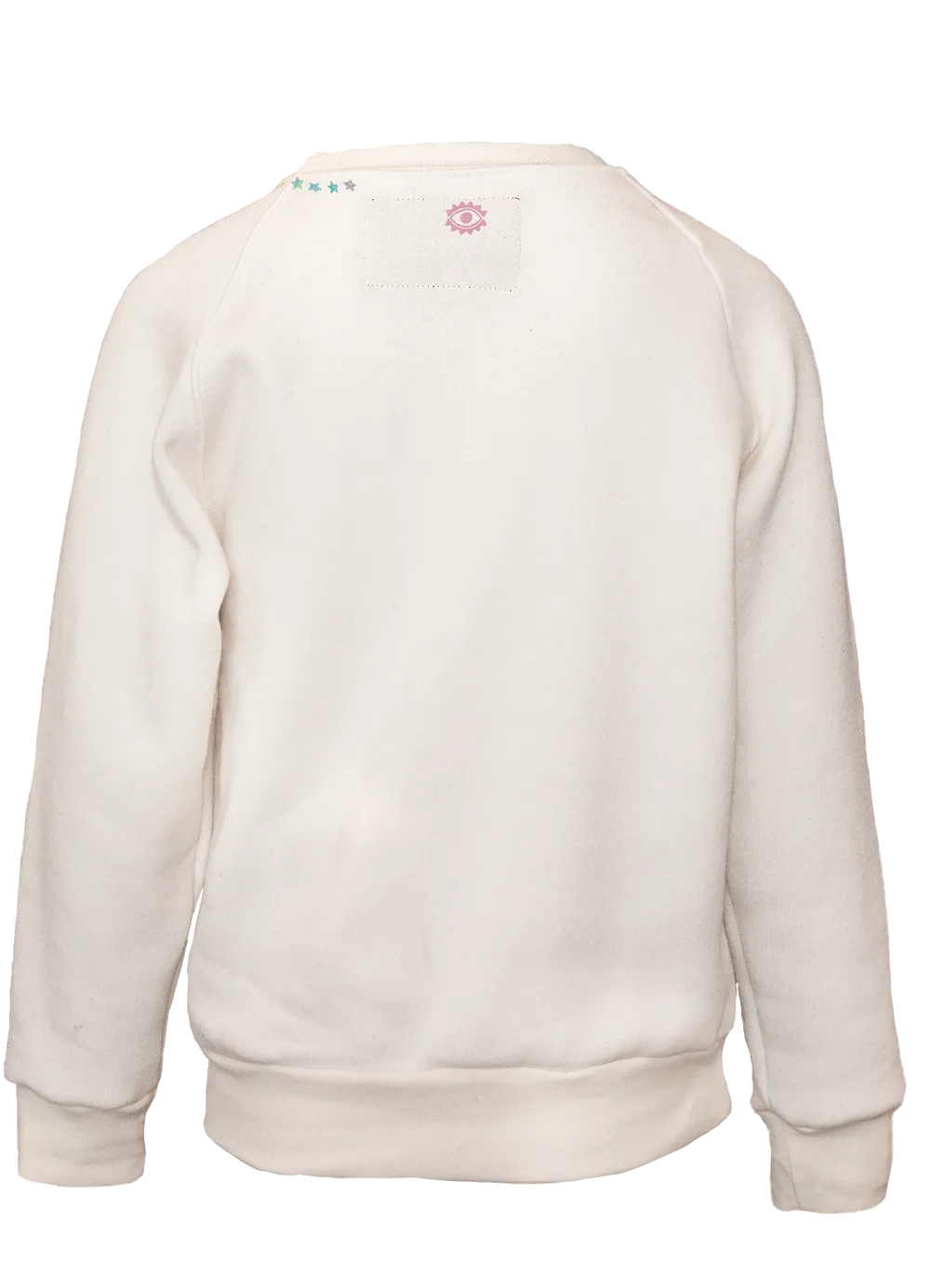 Customized Name Sherbert Stars Kids' Classic Crew Pullover