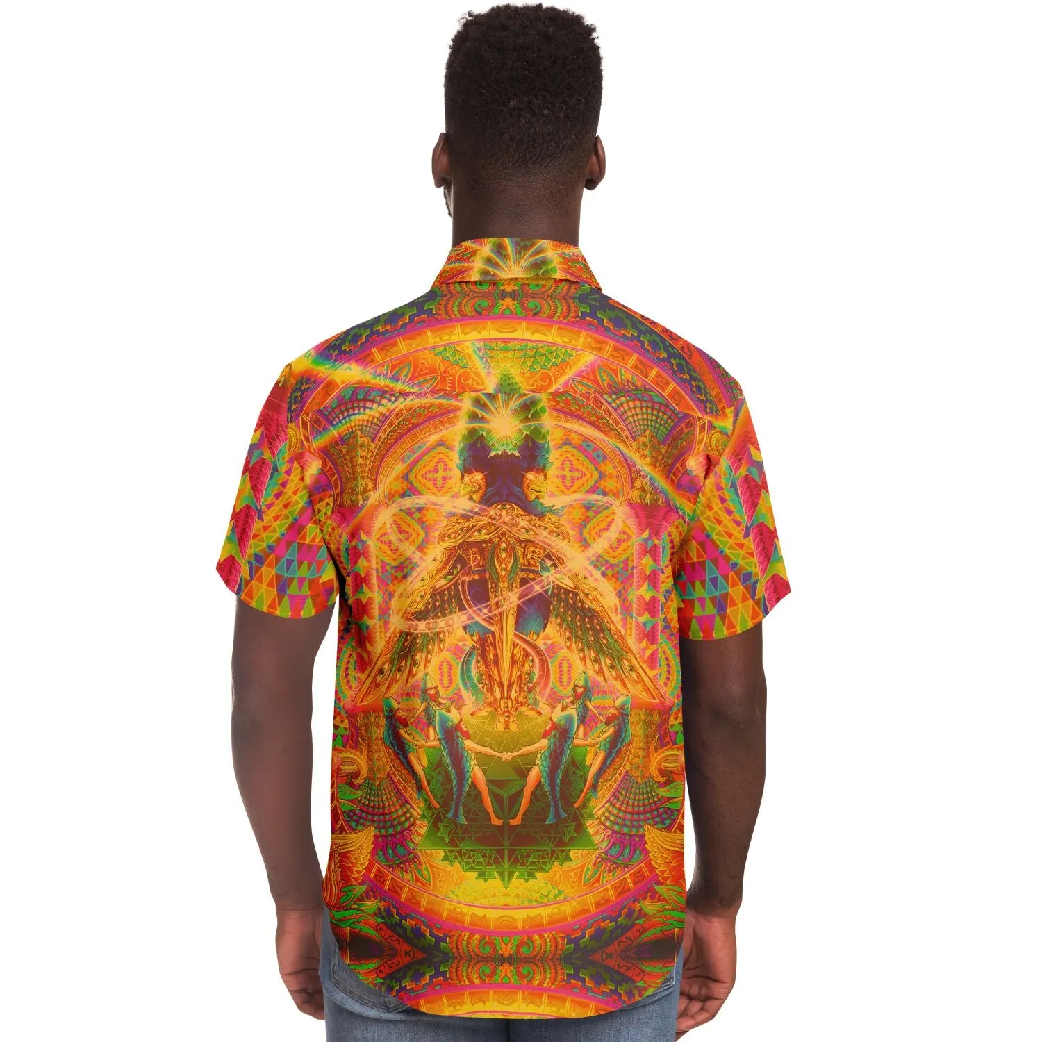 Death By Astonishment Button Shirt | Salvia Droid