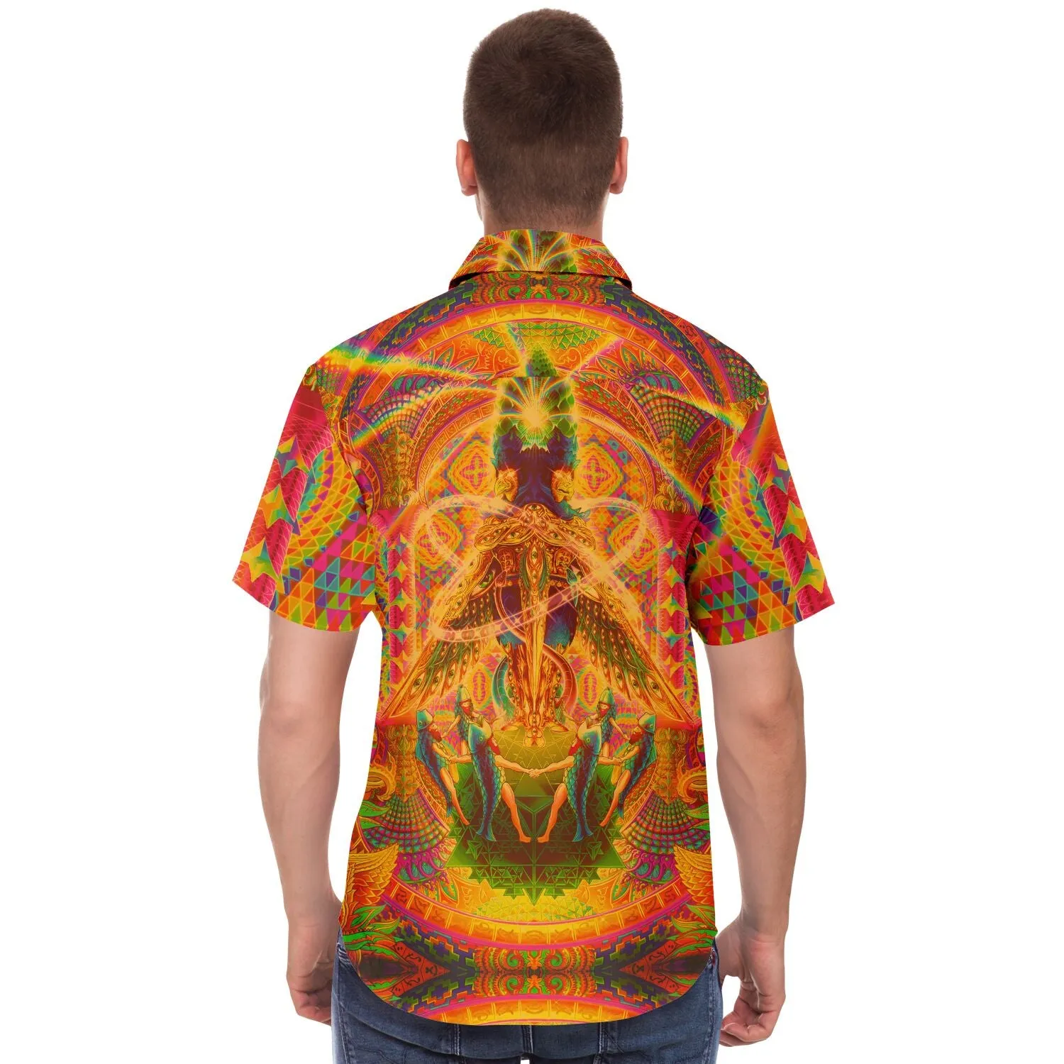 Death By Astonishment Button Shirt | Salvia Droid