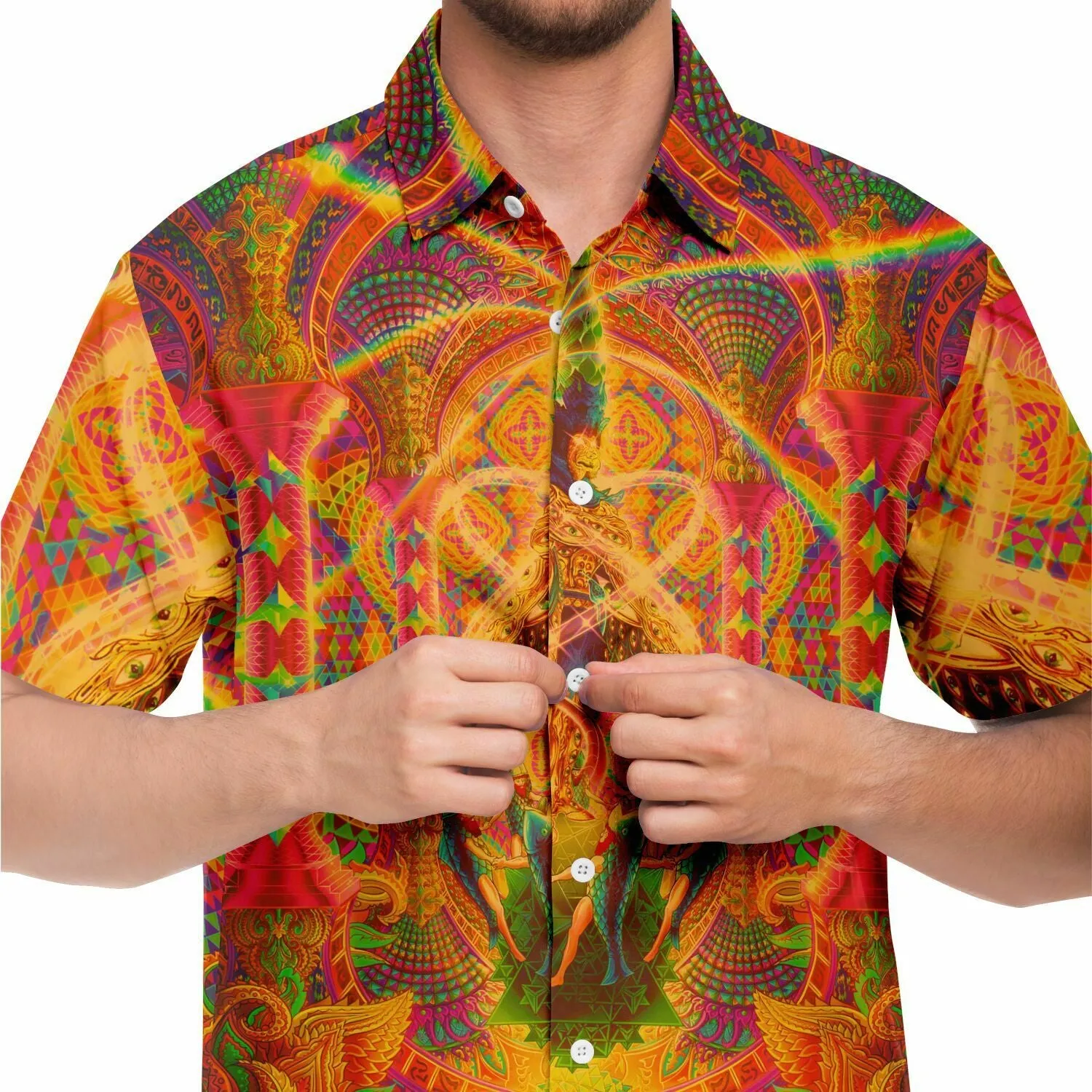 Death By Astonishment Button Shirt | Salvia Droid