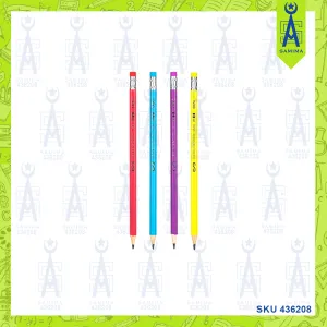 DELI U51000 SCRIBE GRAPHITE PENCILS 2B 12'S/ BOX