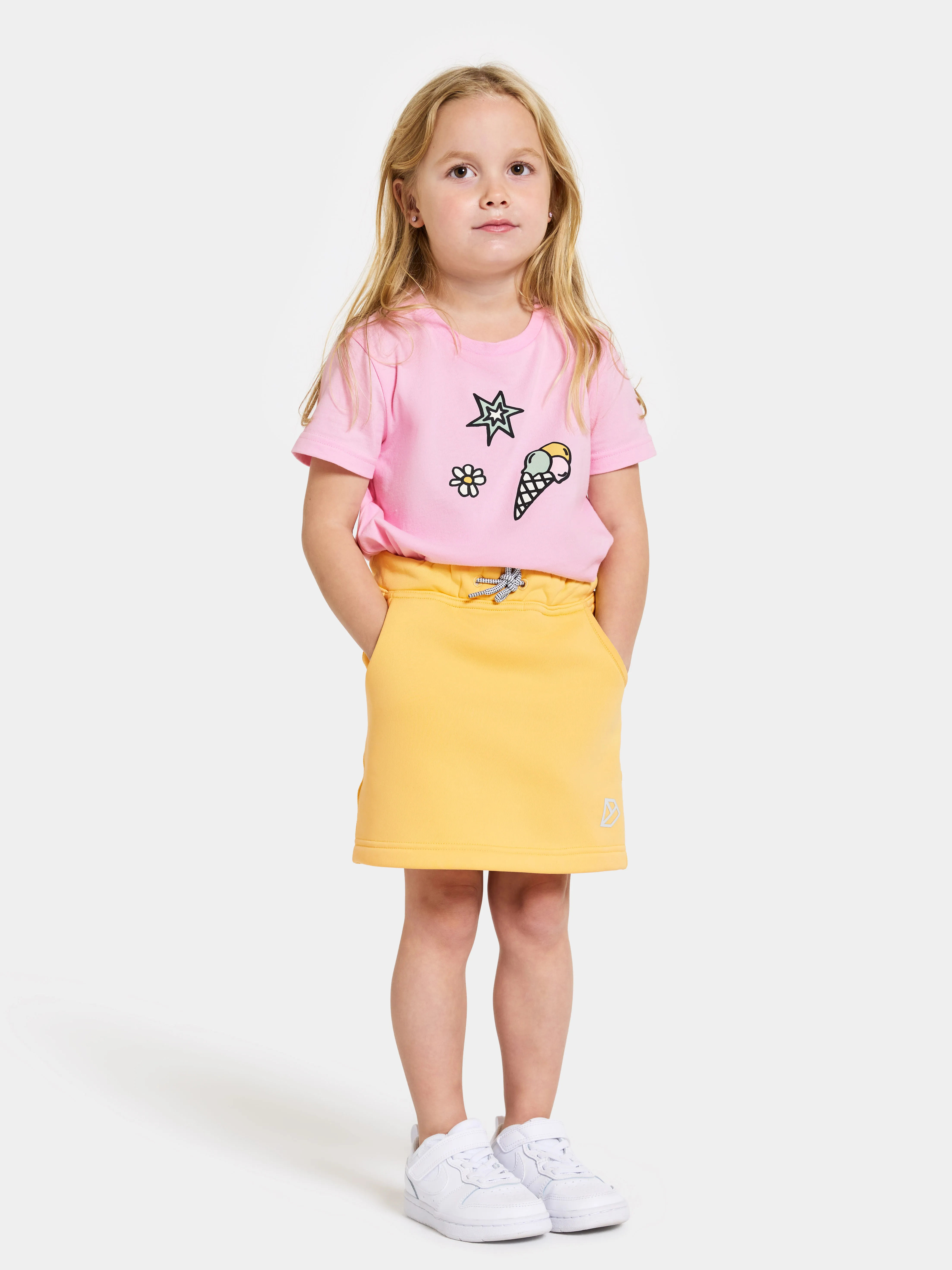 Didriksons Kids&#x27; Corin Skirt Creamy Yellow | Buy Didriksons Kids&#x27; Corin Skirt Creamy Yellow here | Outnorth