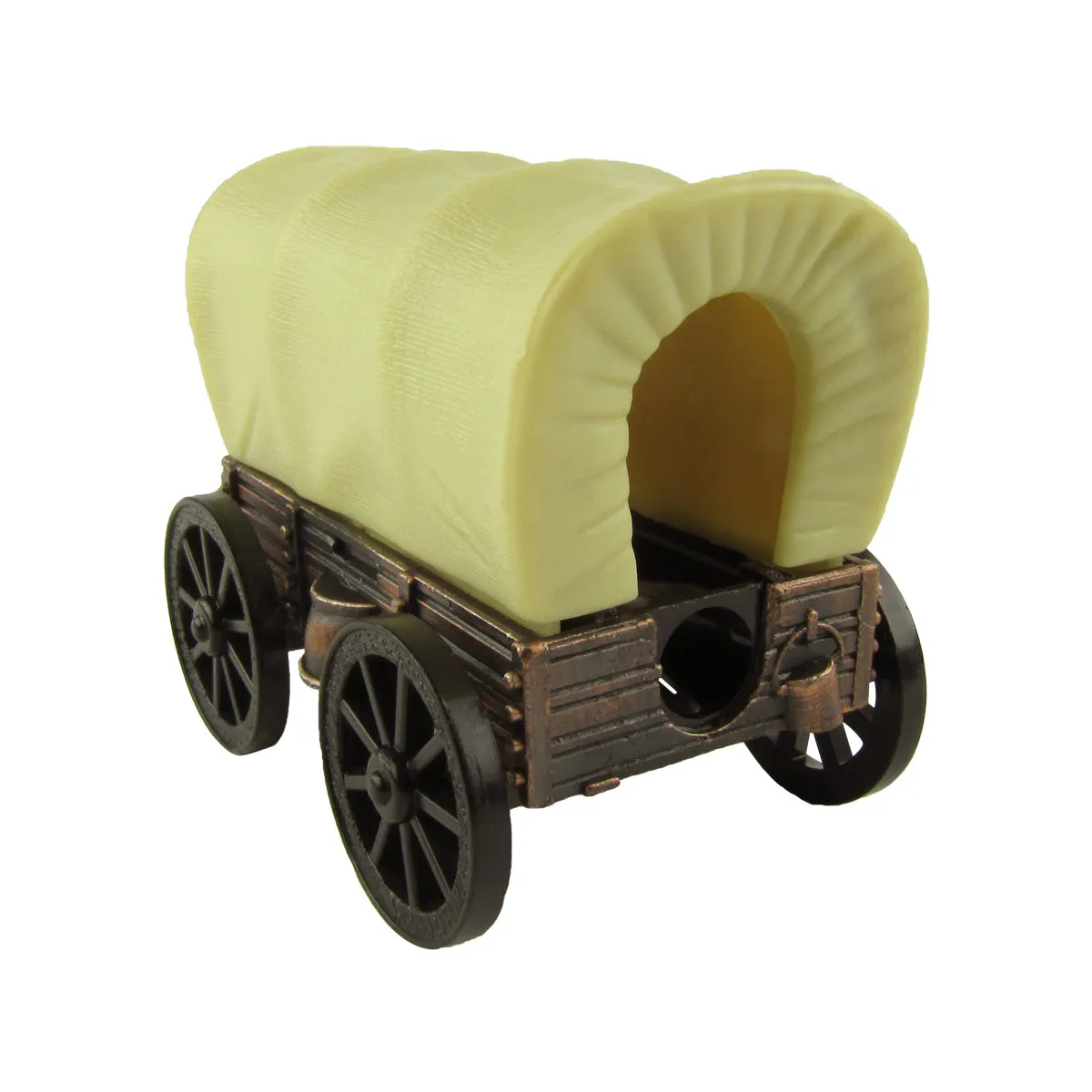 Die Cast Novelty Miniature Covered Wagon Pencil Sharpener