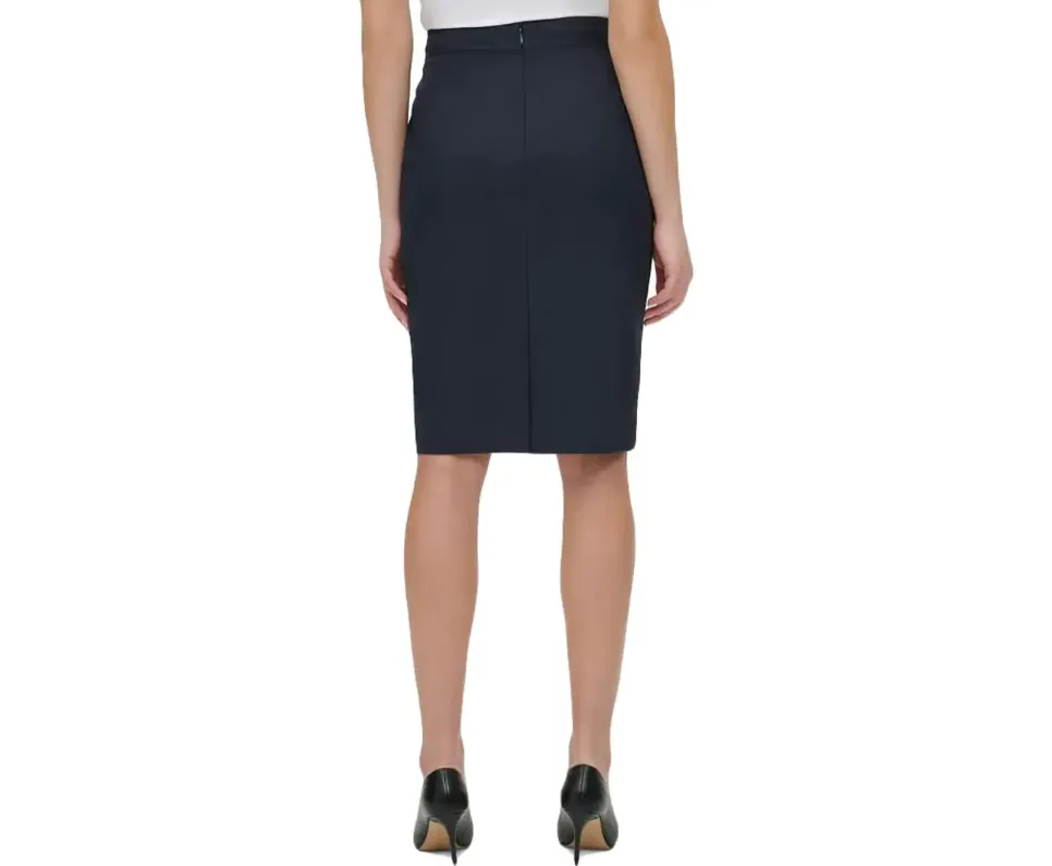 DKNY Women's Navy Pencil Skirt