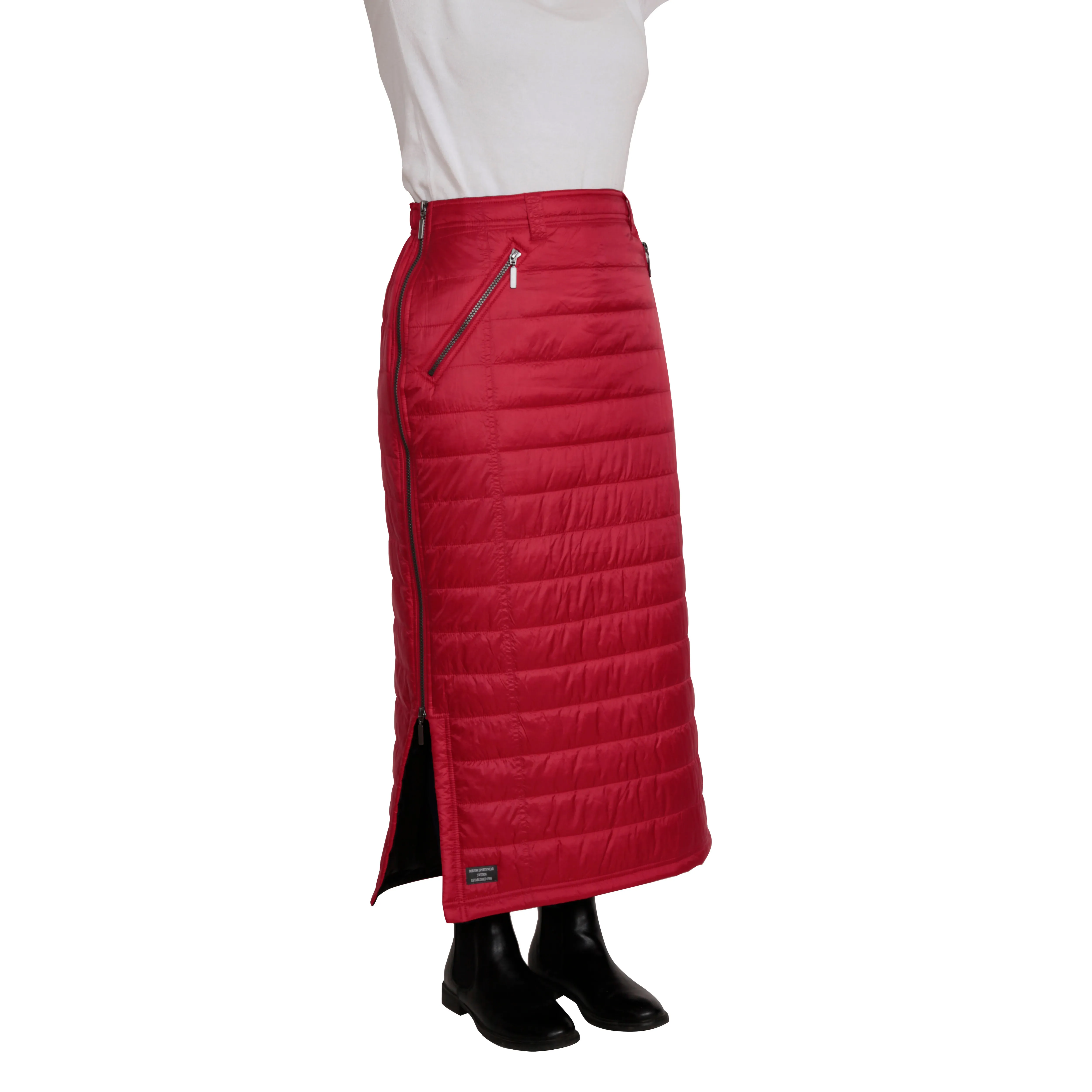 Dobsom Women&#x27;s Livo Long Skirt Red | Buy Dobsom Women&#x27;s Livo Long Skirt Red here | Outnorth