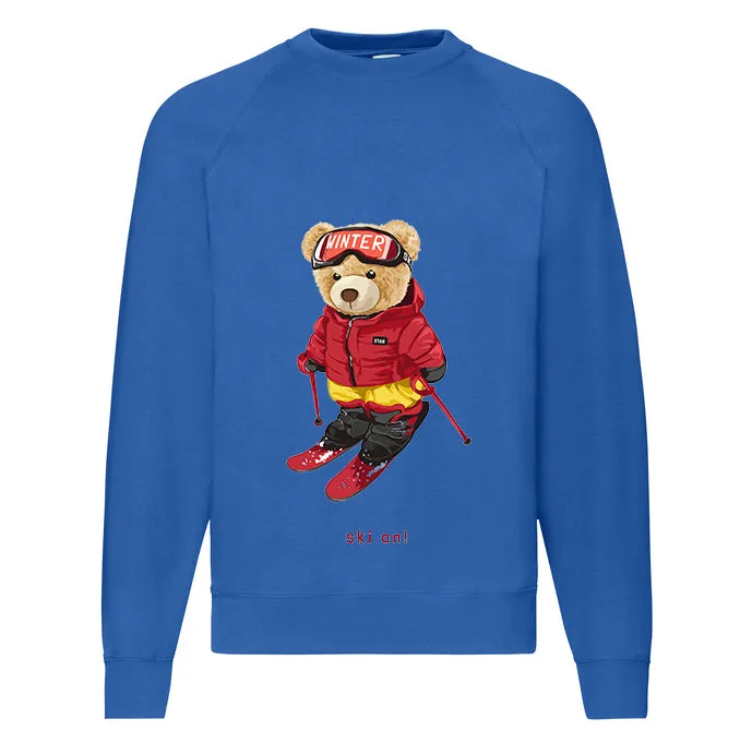 Eco-Friendly Ski Bear Pullover