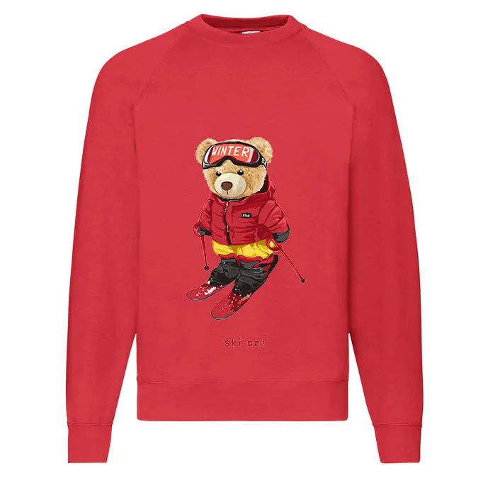 Eco-Friendly Ski Bear Pullover