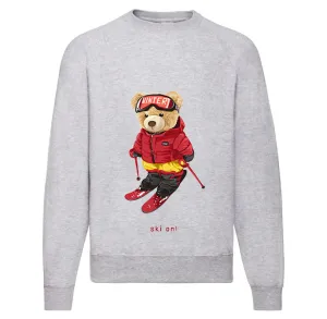 Eco-Friendly Ski Bear Pullover