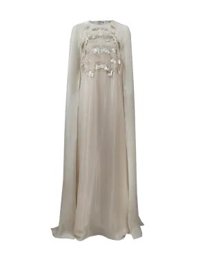 Embellished Caftan Gown