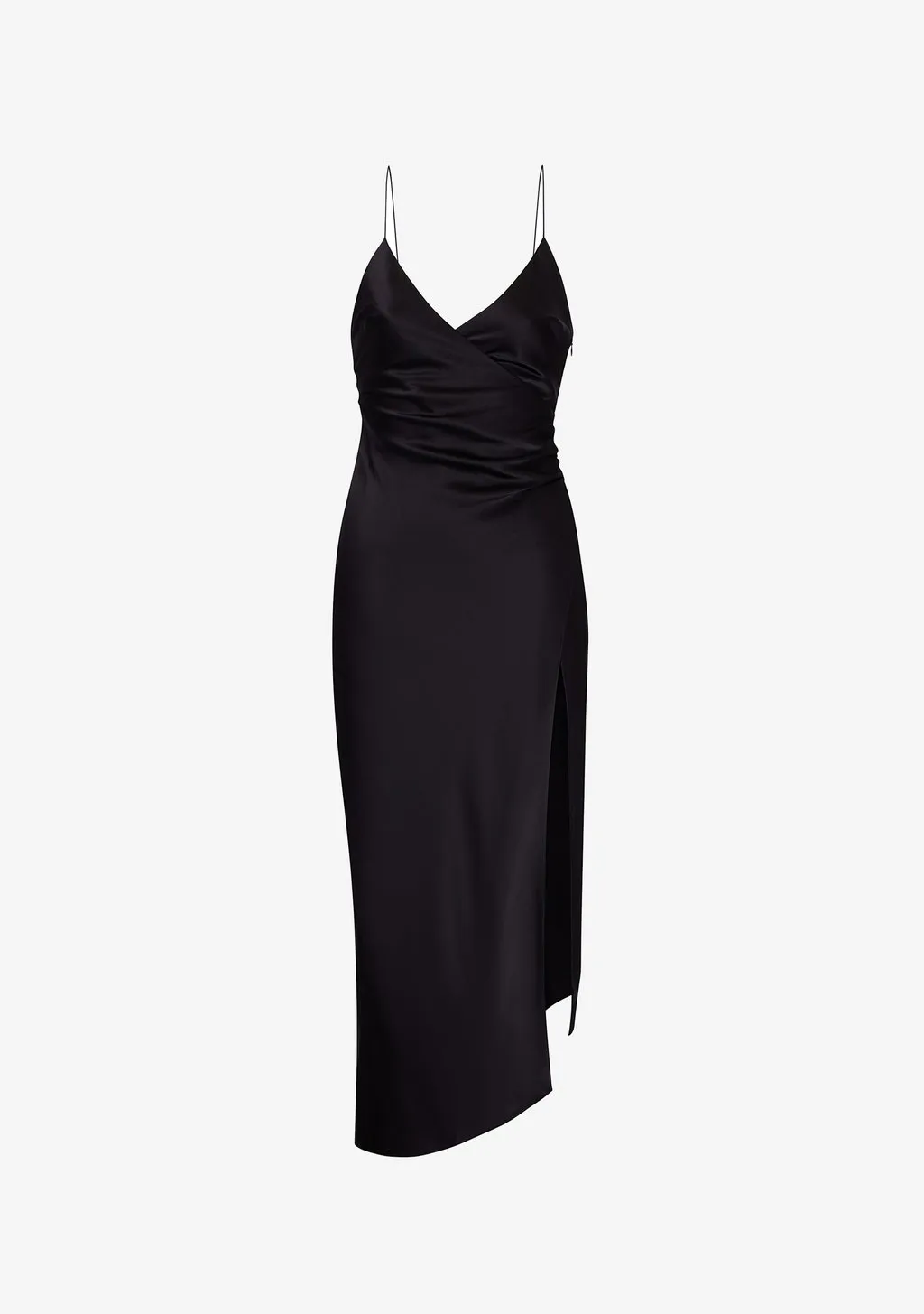 Emma Silk Dress - Black