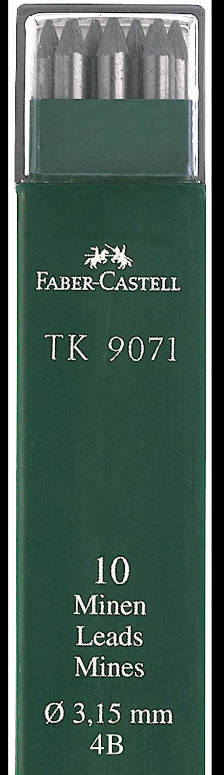 Faber-Castell TK 9071 Leads 3.15 4B