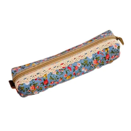 Fashion Women Pencil Bags Cute Floral Printed Pencil Bags For Girls