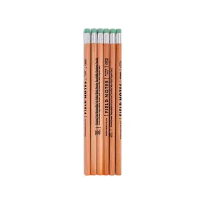 Field Notes Woodgrain Pencil 6 Pack - Natural