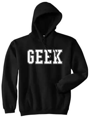 Geek College Style Pullover Hoodie