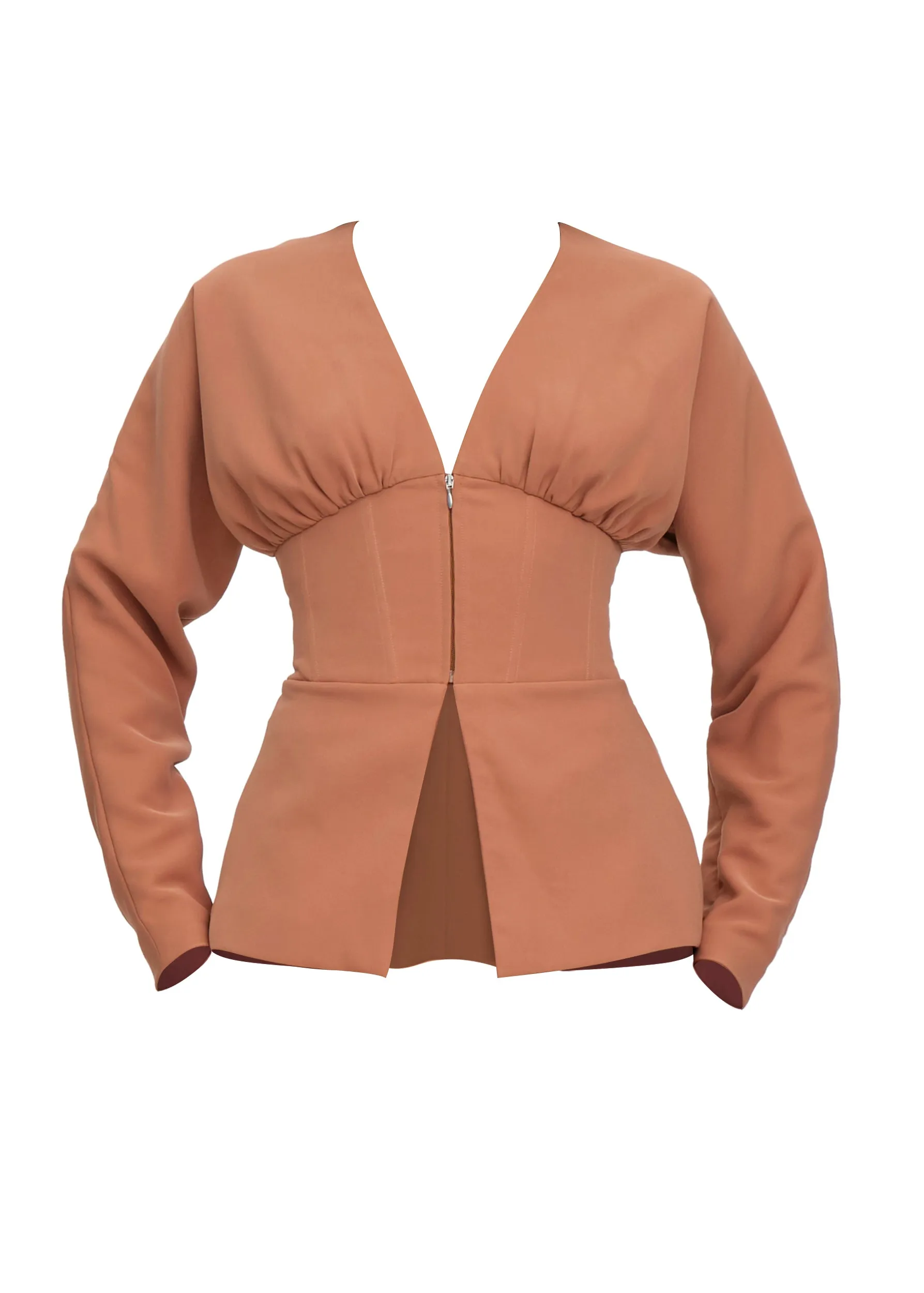 GIA CORSET BLAZER - DUST