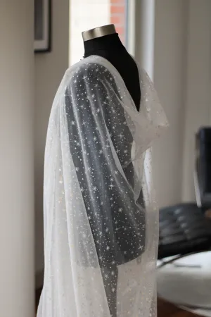 Gold Star Wedding Cape