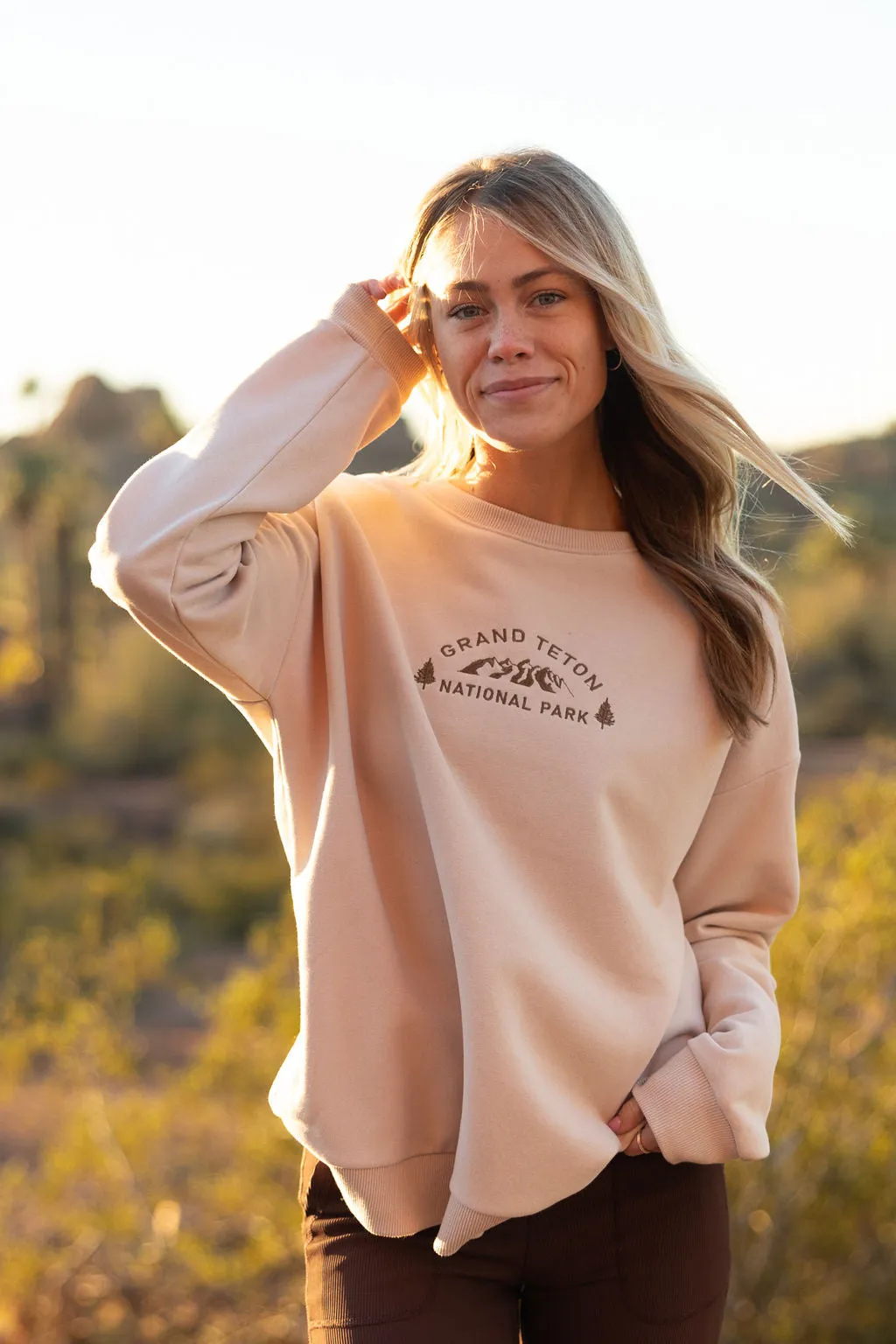 Grand Teton Pullover-Oat