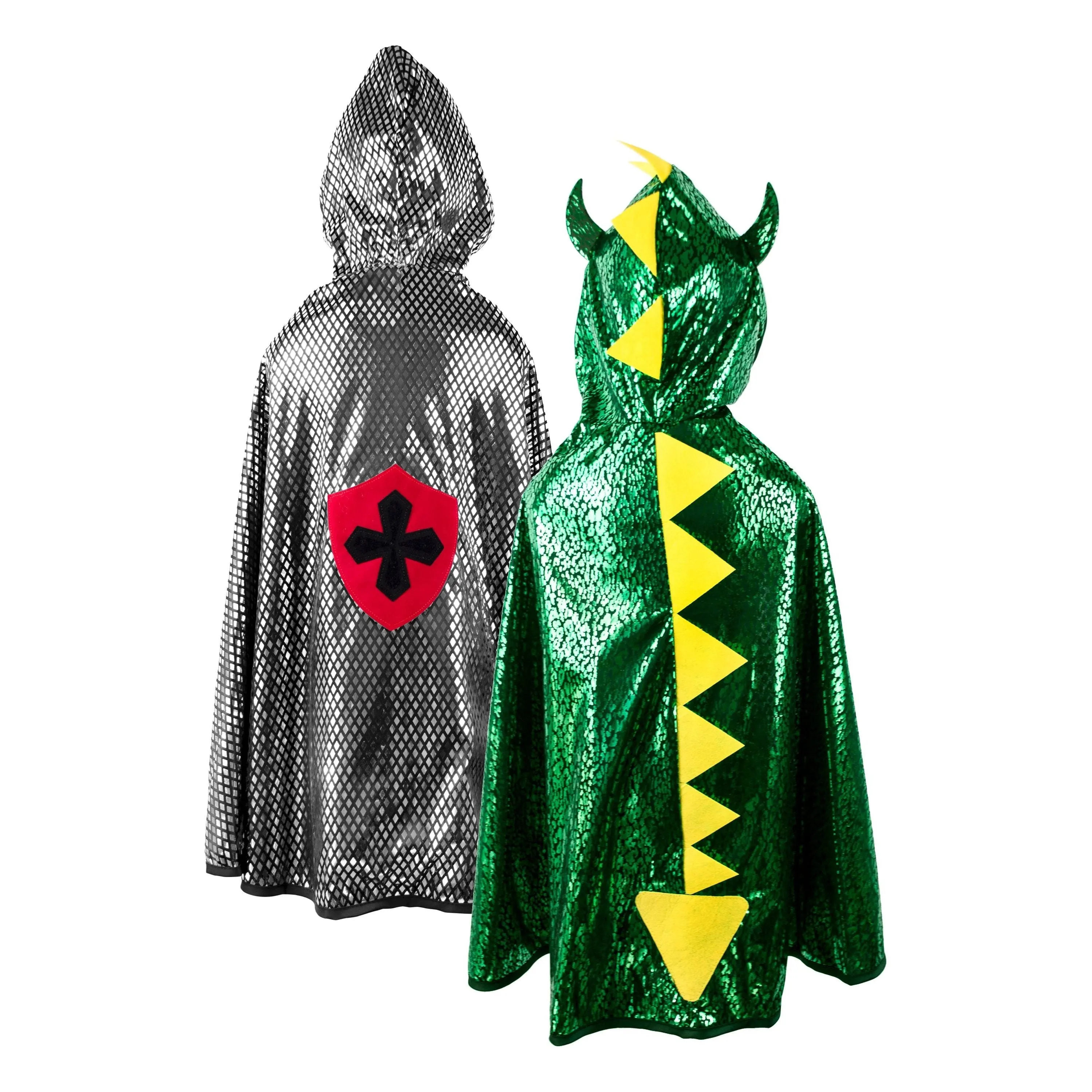 Great Pretenders Reversible Dragon & Knight Cape