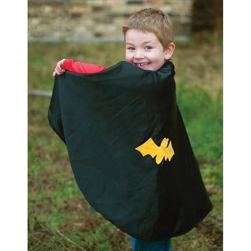 Great Pretenders Reversible Spider/Bat Cape & Mask