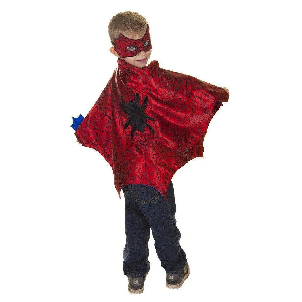 Great Pretenders Spider Cape Set - 3-4Y