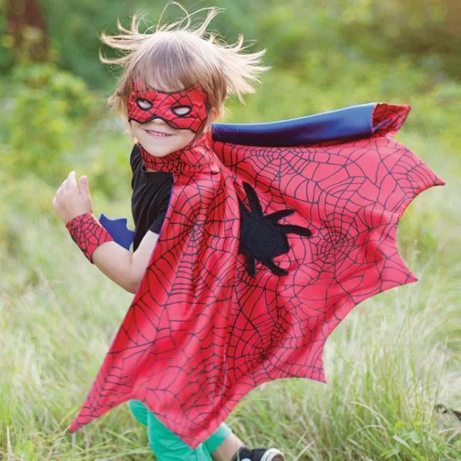 Great Pretenders Spider Cape Set - 3-4Y