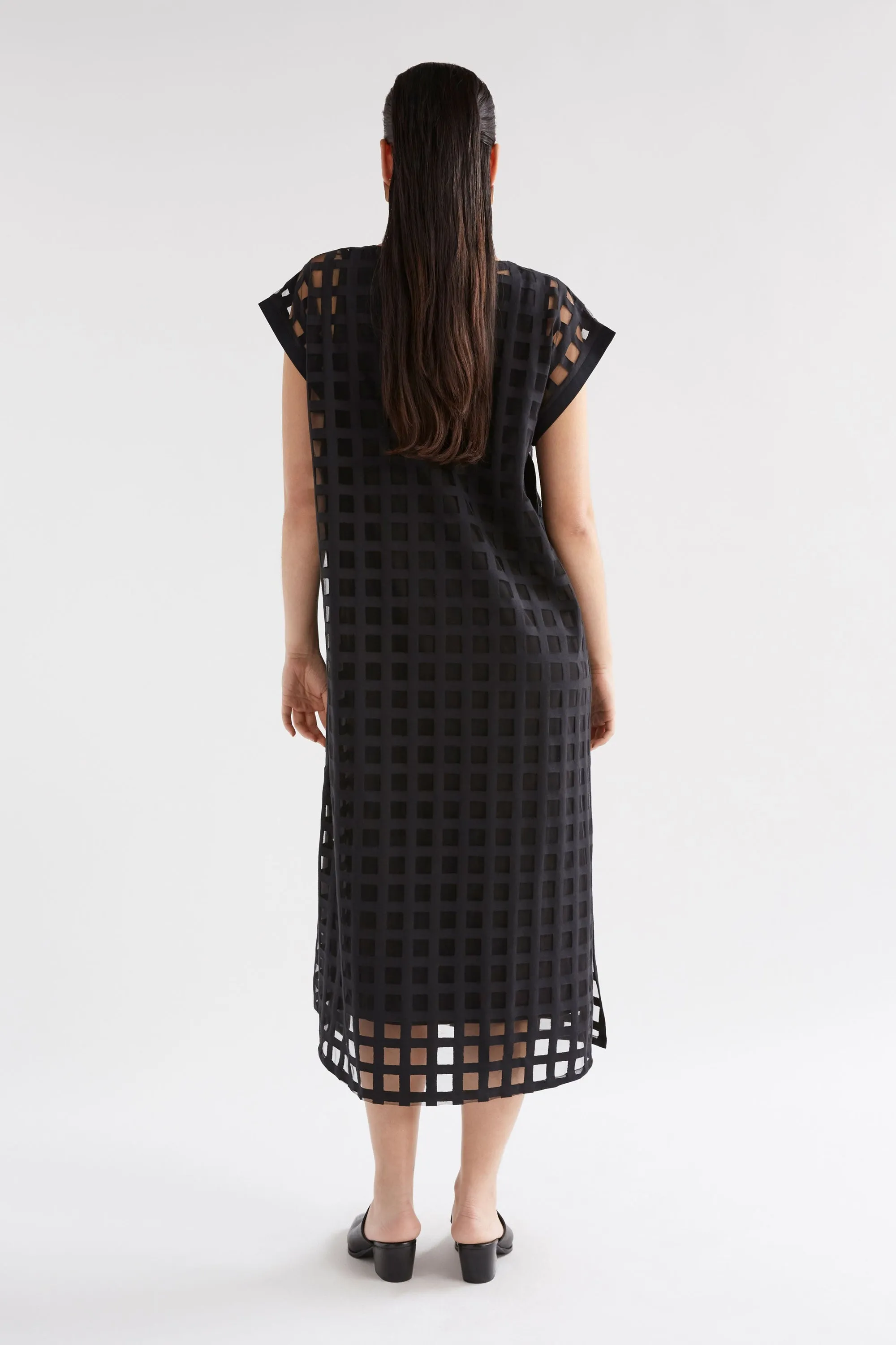 Grid Burnout Dress