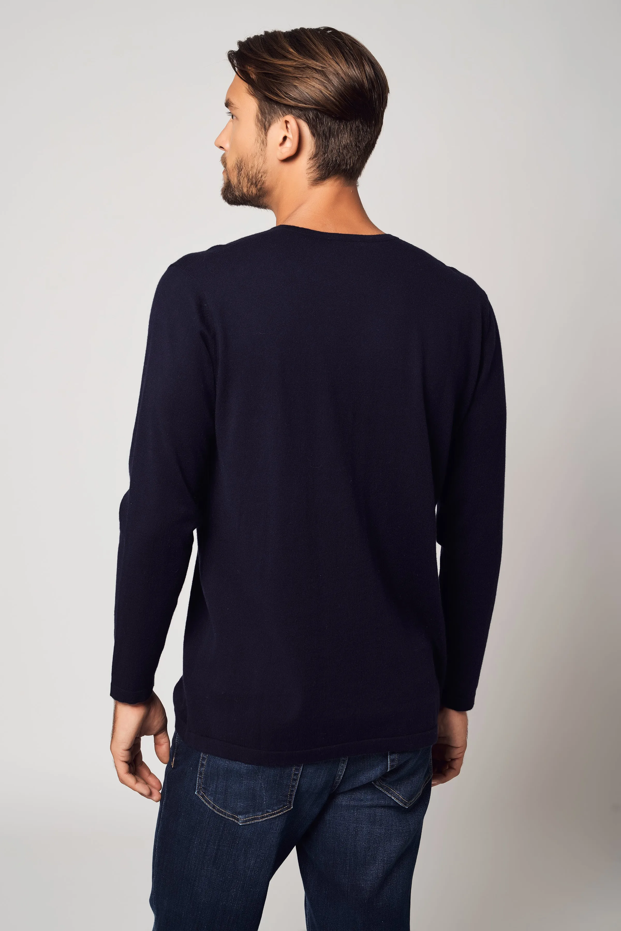 Henley Cotton Cashmere T-shirt