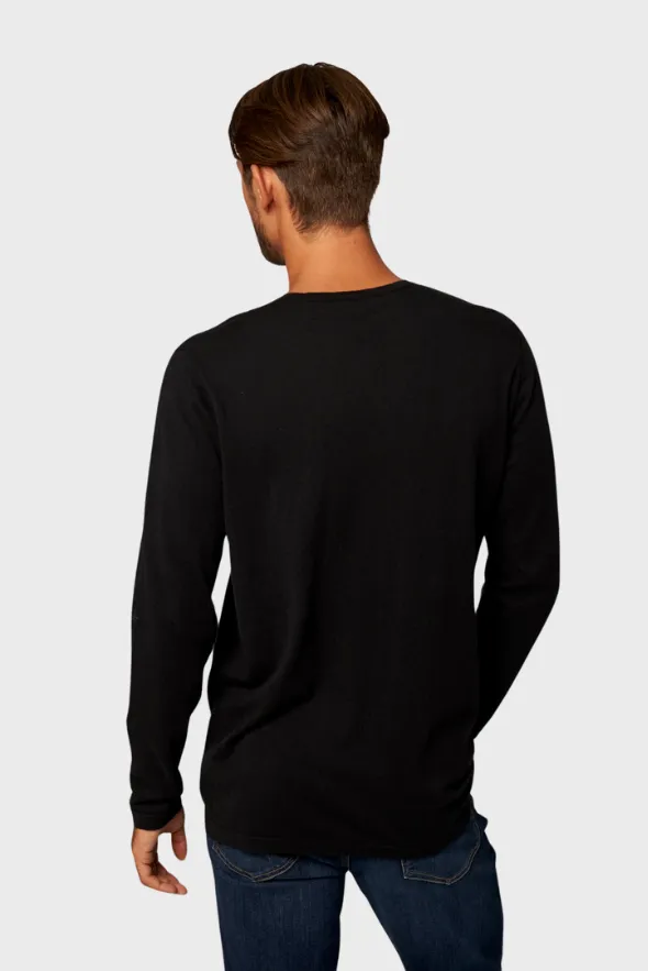 Henley Cotton Cashmere T-shirt