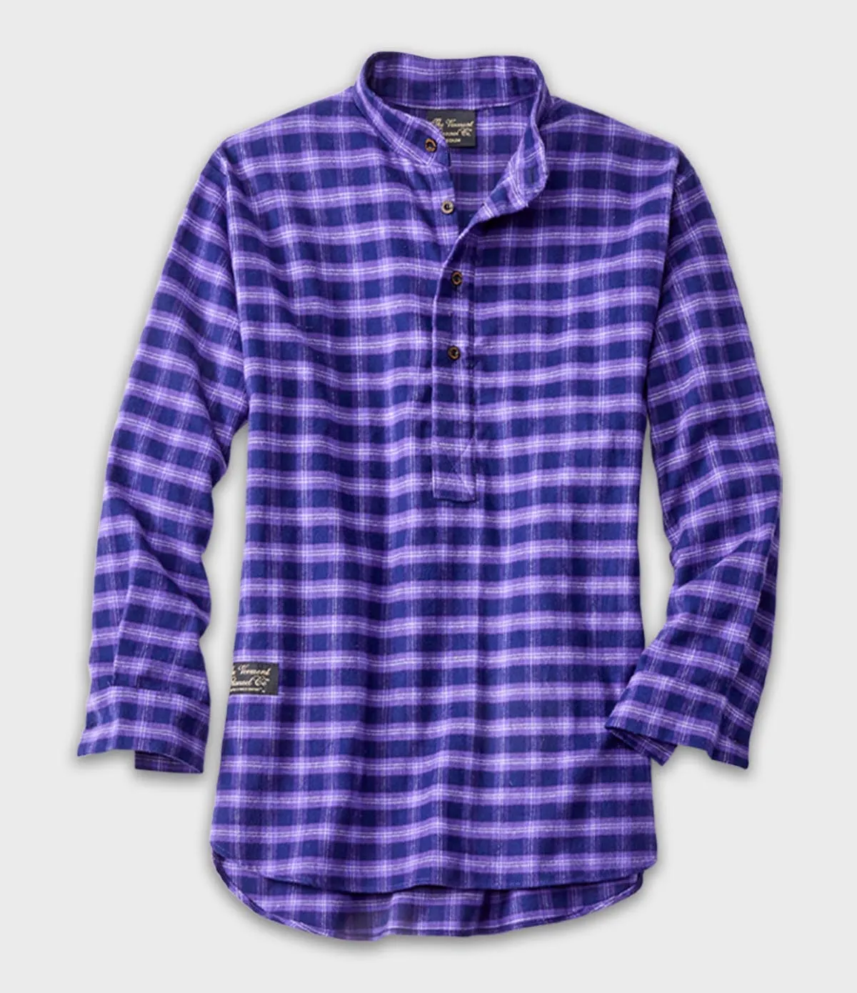 Henley Flannel Shirt