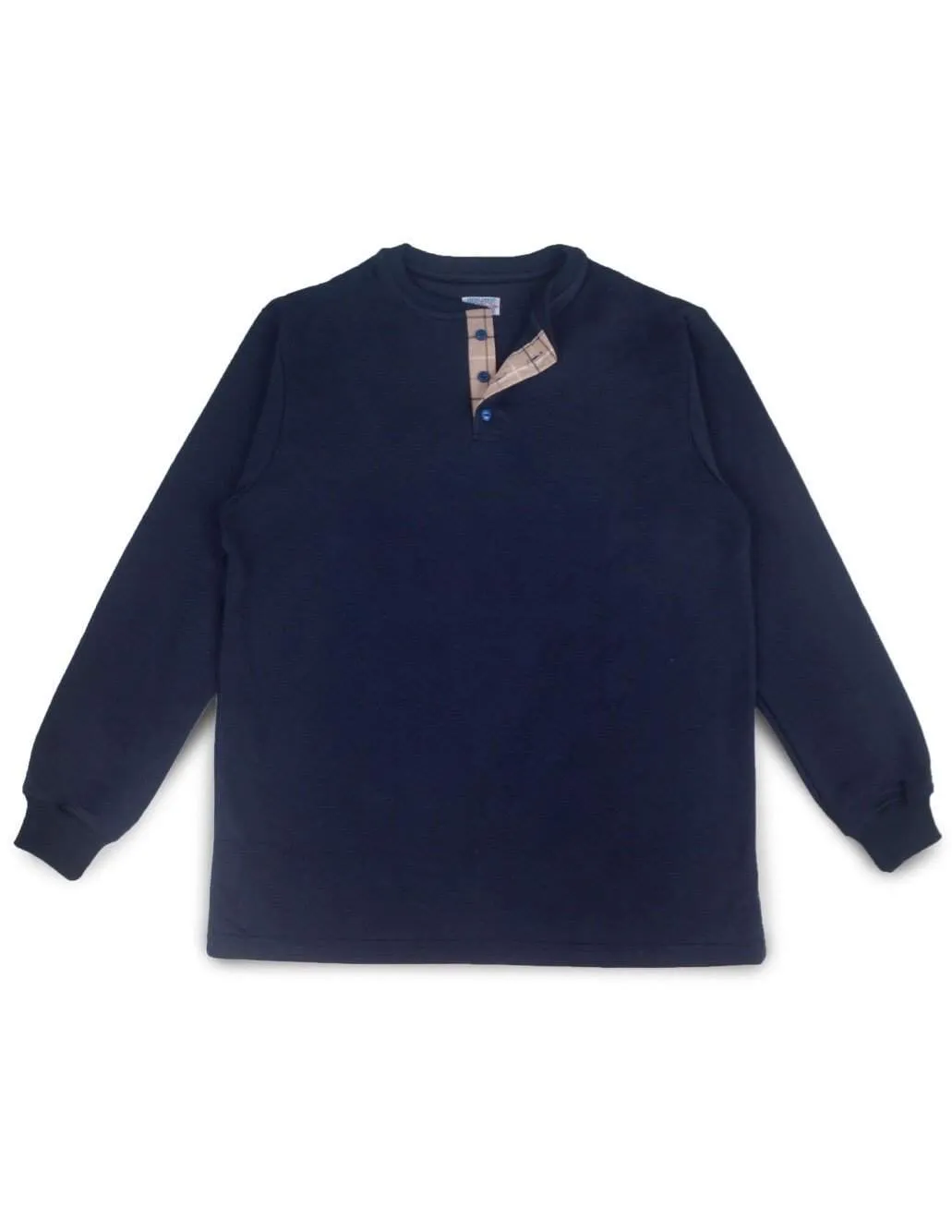 Jackhammer Chief Henley Shirt Navy