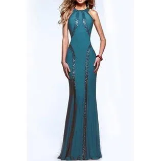 Ketty More  Women Halter Neck Charming Evening Dress-KMWDC6550