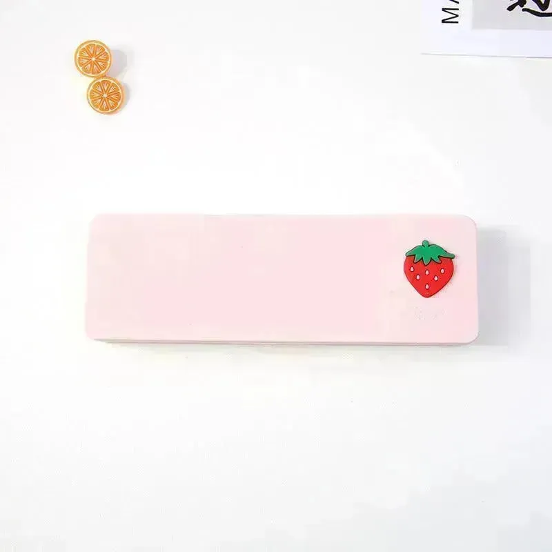 Korean version of ins candy color cartoon pencil case